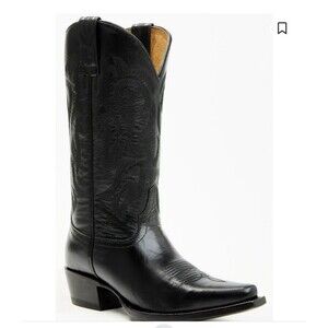 EUC Shyanne Women’s Gemma Western Boots Black Leather Size 7 CMF (wide Calf)